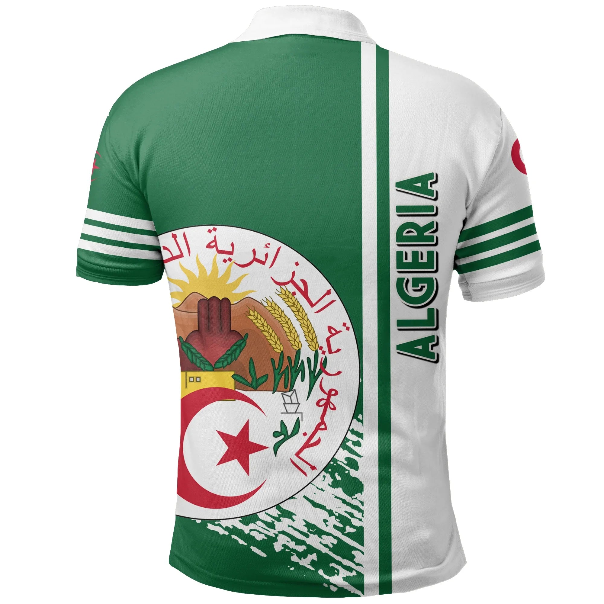 Algeria Quarter Style Polo Shirt