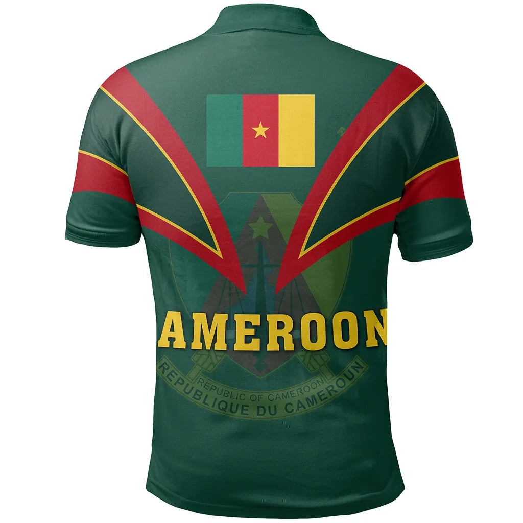 Cameroon Polo Shirt Tusk Style