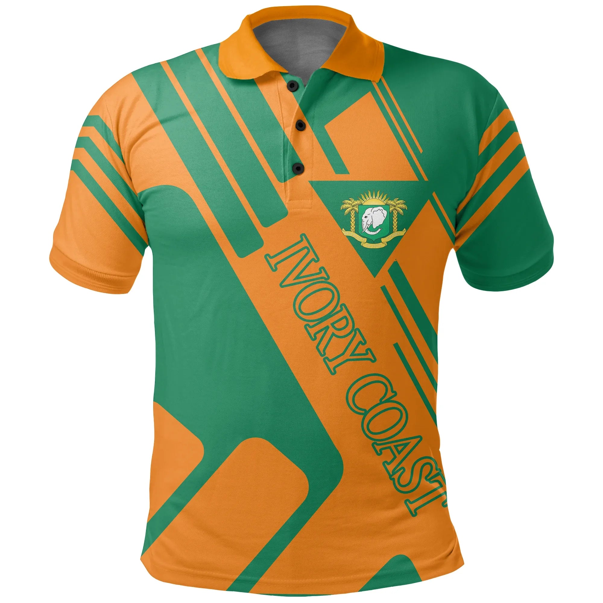 Ivory Coast Polo Shirt Rockie Style