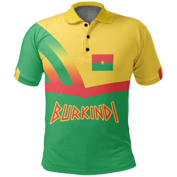 Burkina Faso Pride Burkindi Polo Shirt - Prime Style