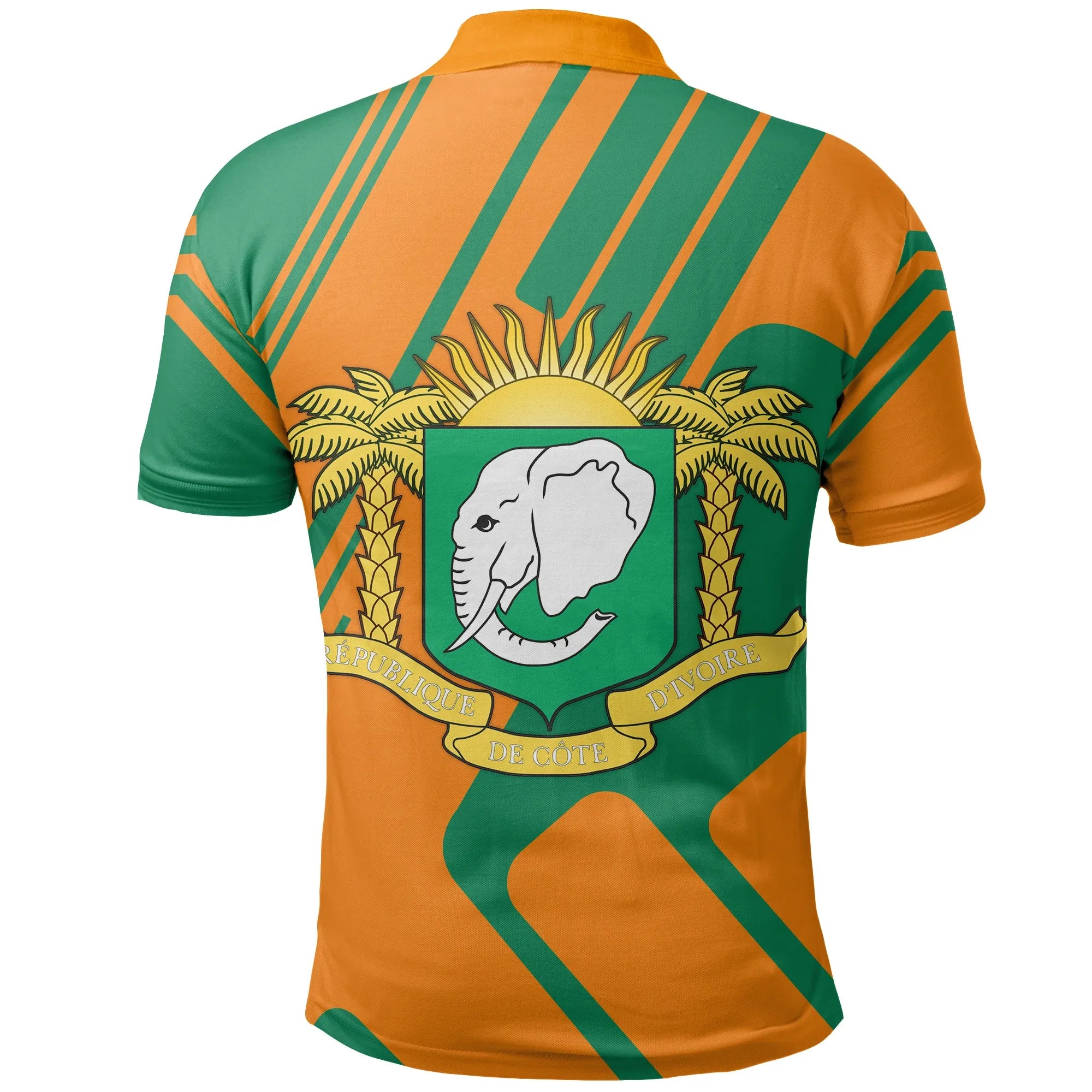 Ivory Coast Polo Shirt Rockie Style