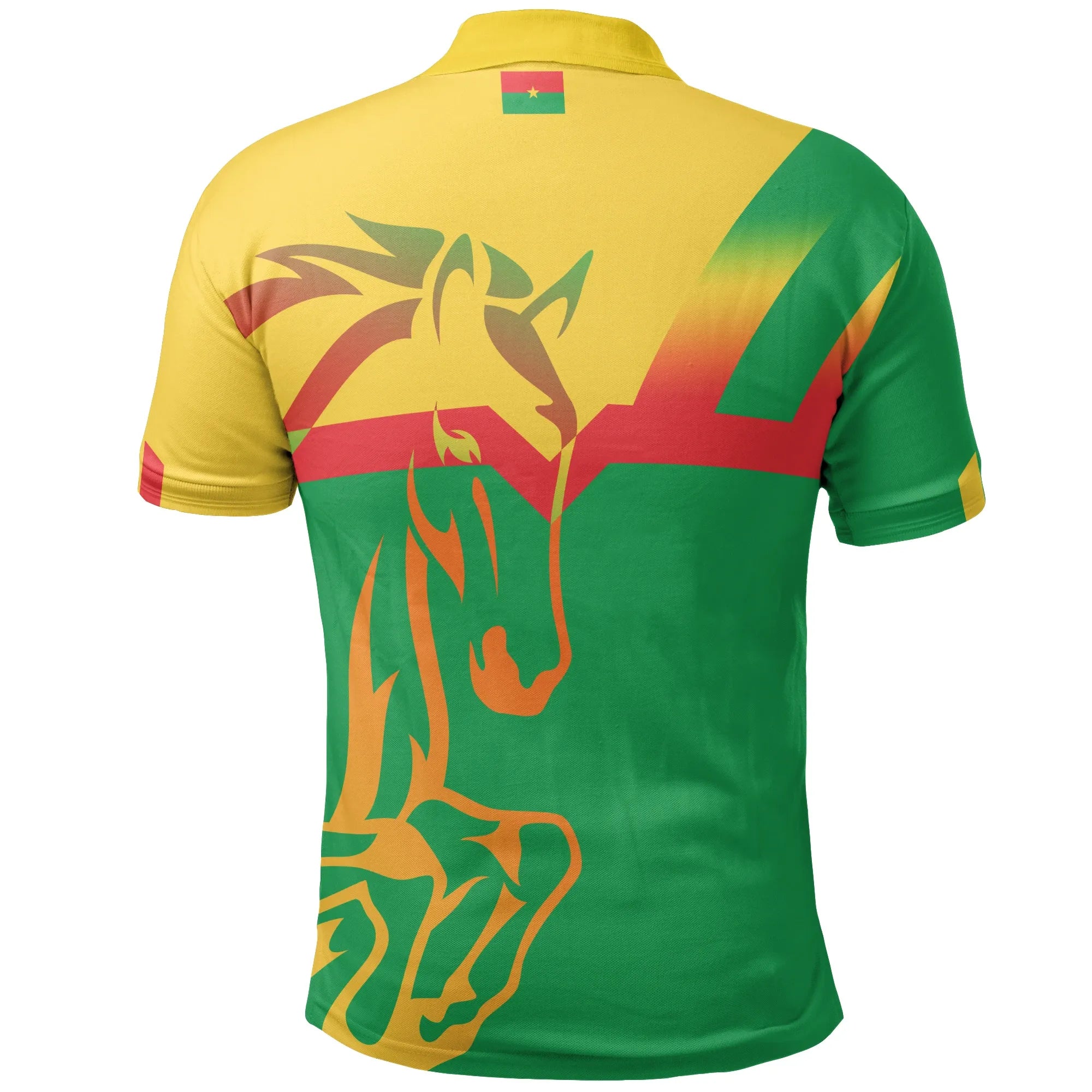 Burkina Faso Pride Burkindi Polo Shirt - Prime Style