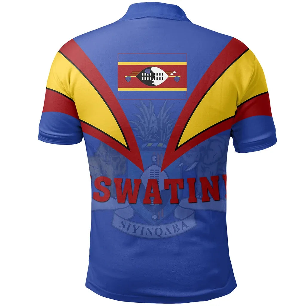 Eswatini Polo Shirt Tusk Style