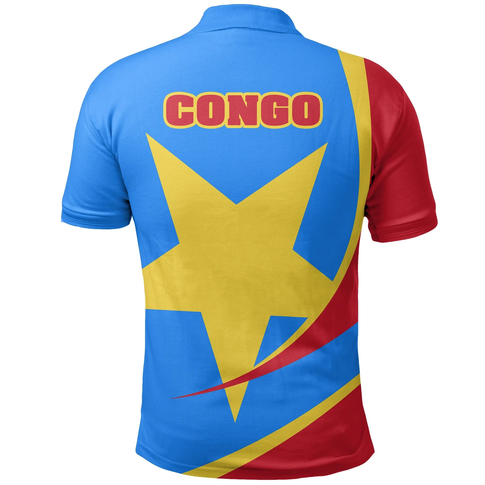 Democratic Republic of the Congo Arch Style Polo Shirt