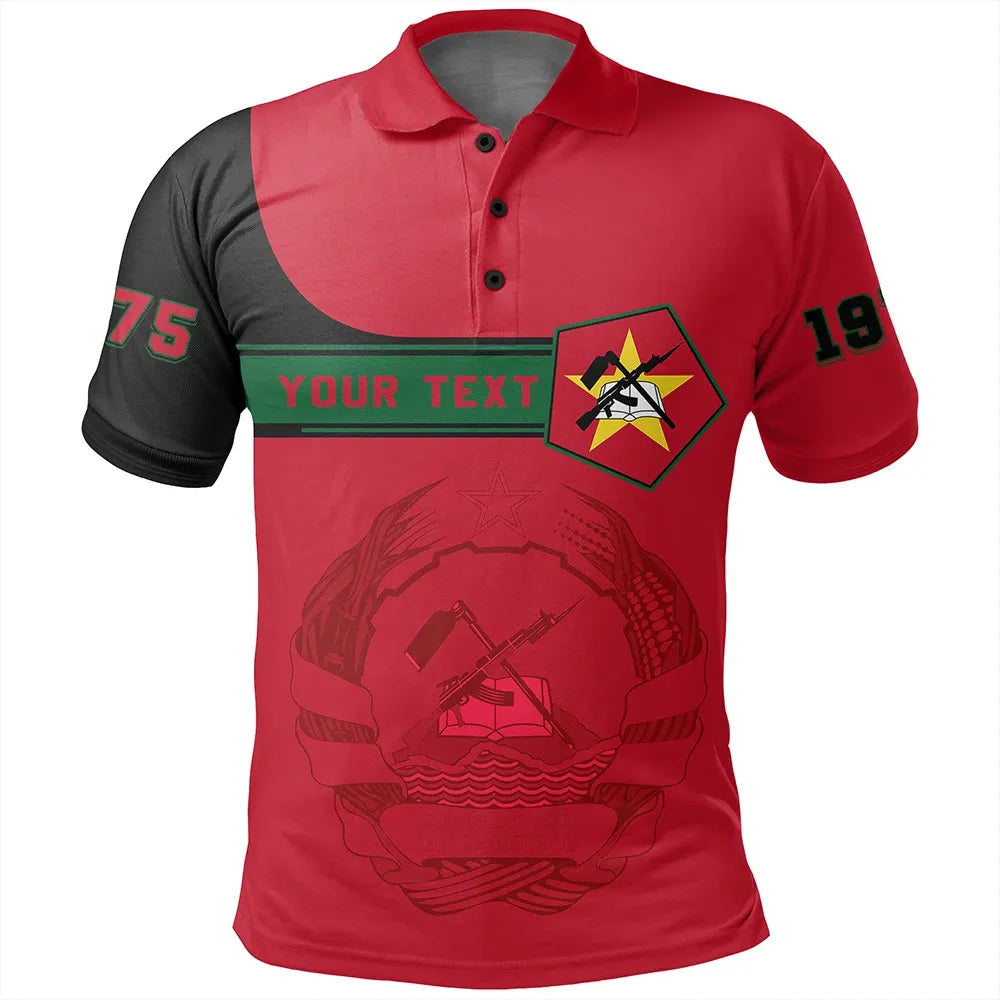 Custom Mozambique Polo Shirt Pentagon Style