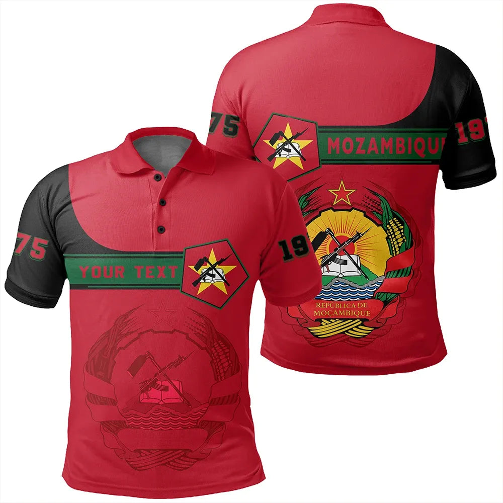 Custom Mozambique Polo Shirt Pentagon Style