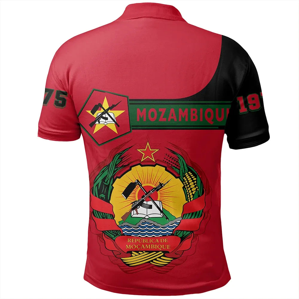 Custom Mozambique Polo Shirt Pentagon Style