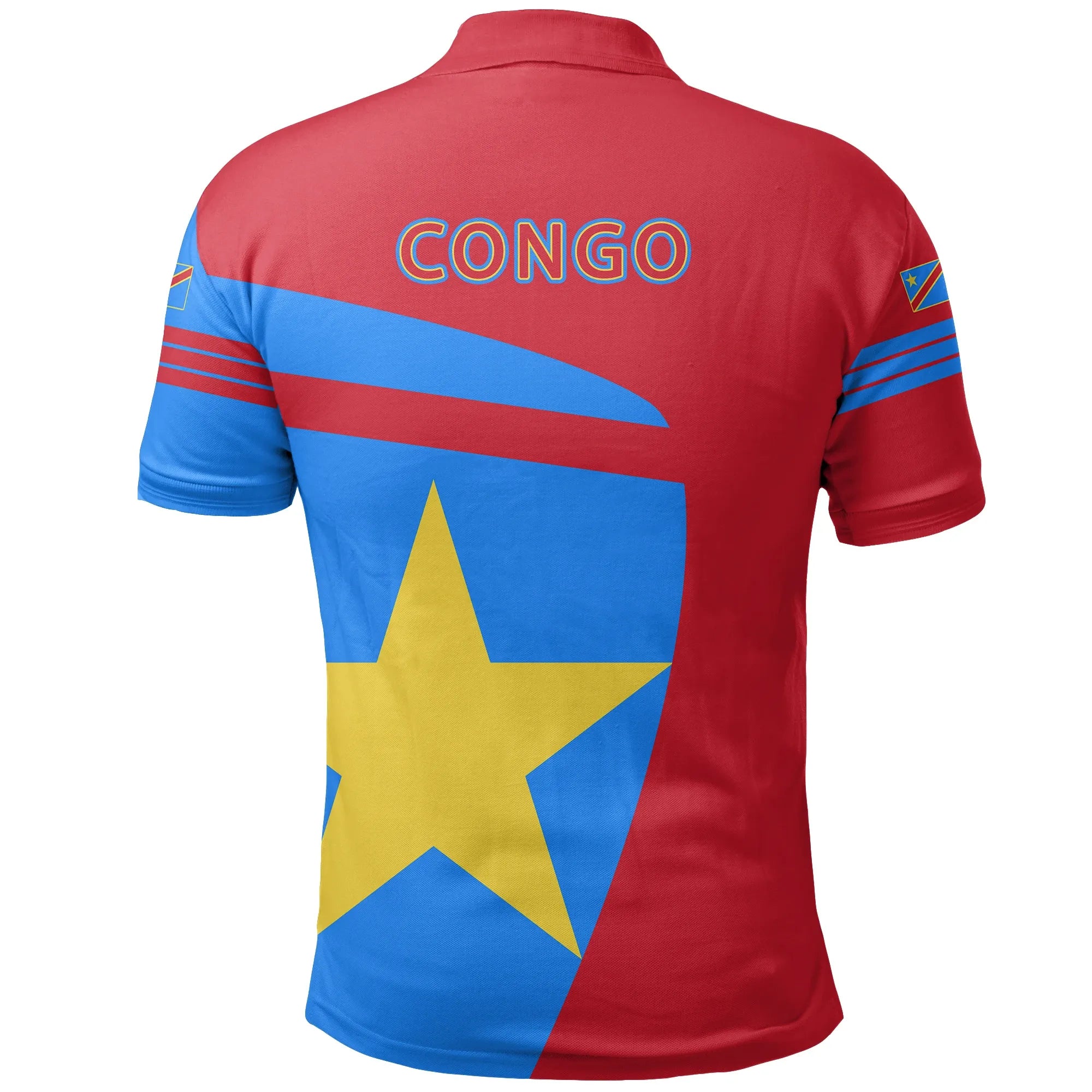 Democratic Republic of the Congo Sport Style Polo Shirt