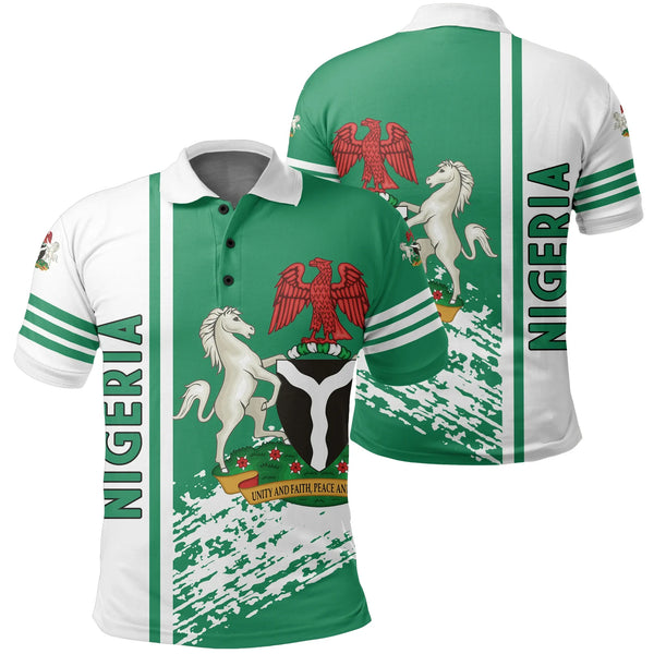 Nigeria Quarter Style Polo Shirt