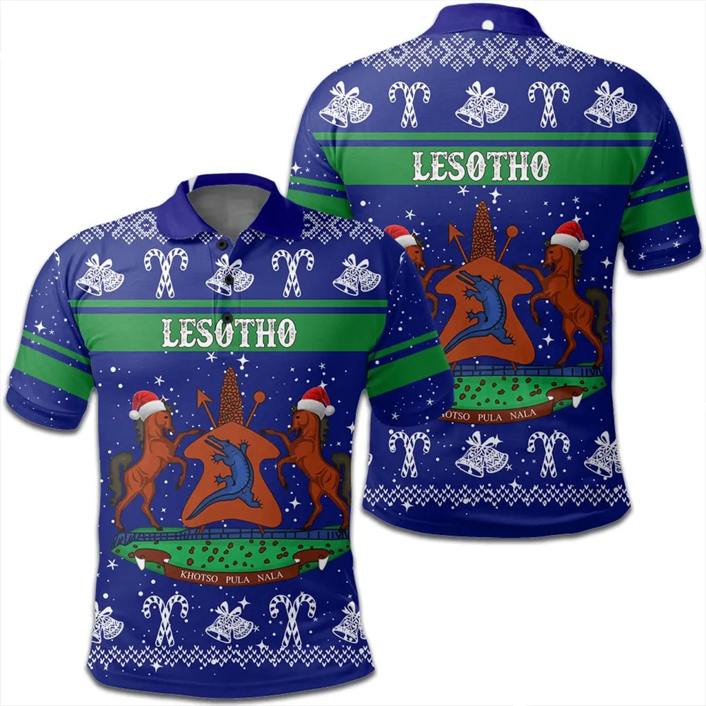 Lesotho Polo Shirt Christmas