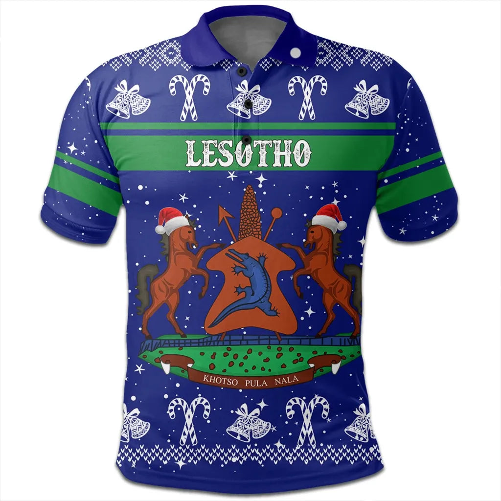 Lesotho Polo Shirt Christmas