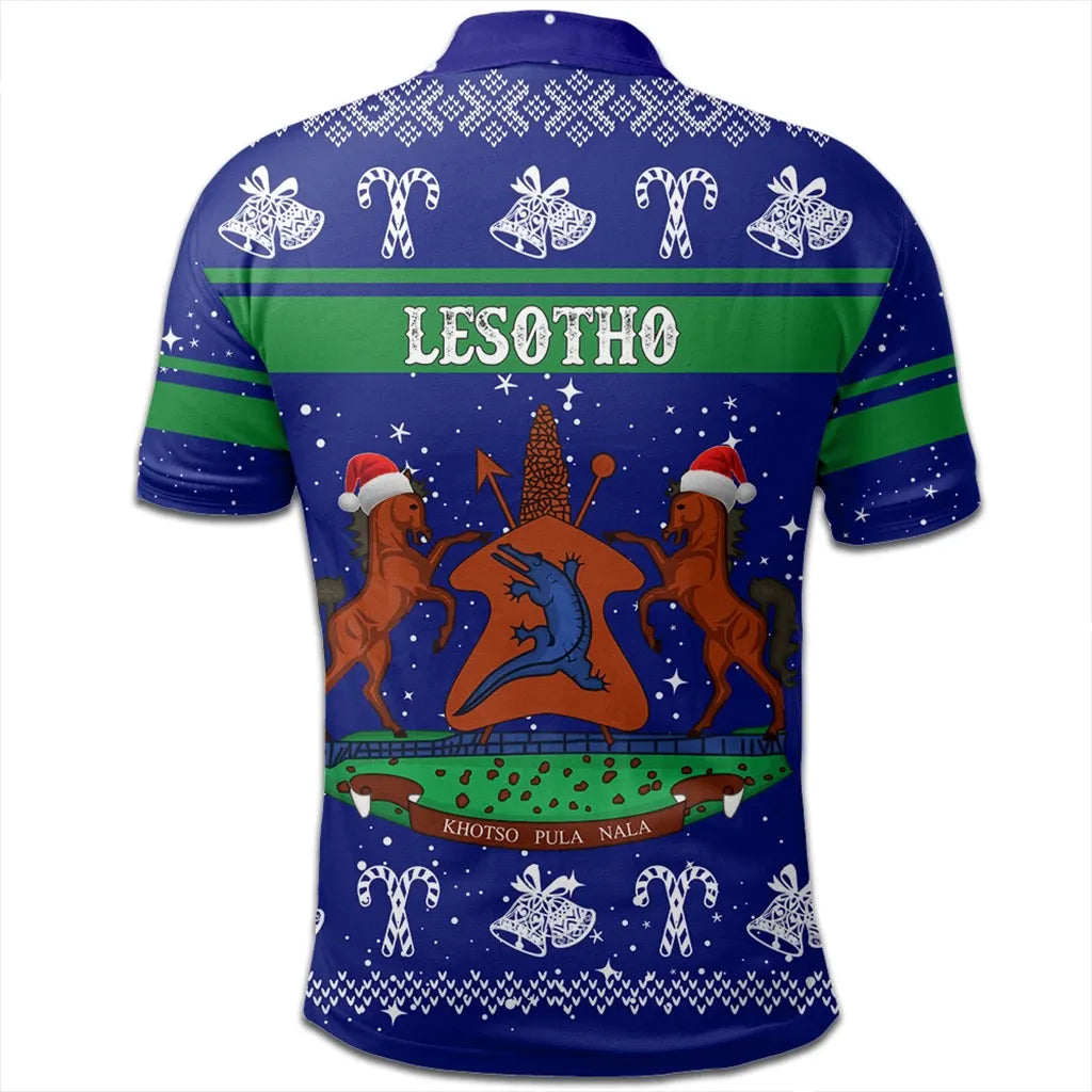 Lesotho Polo Shirt Christmas