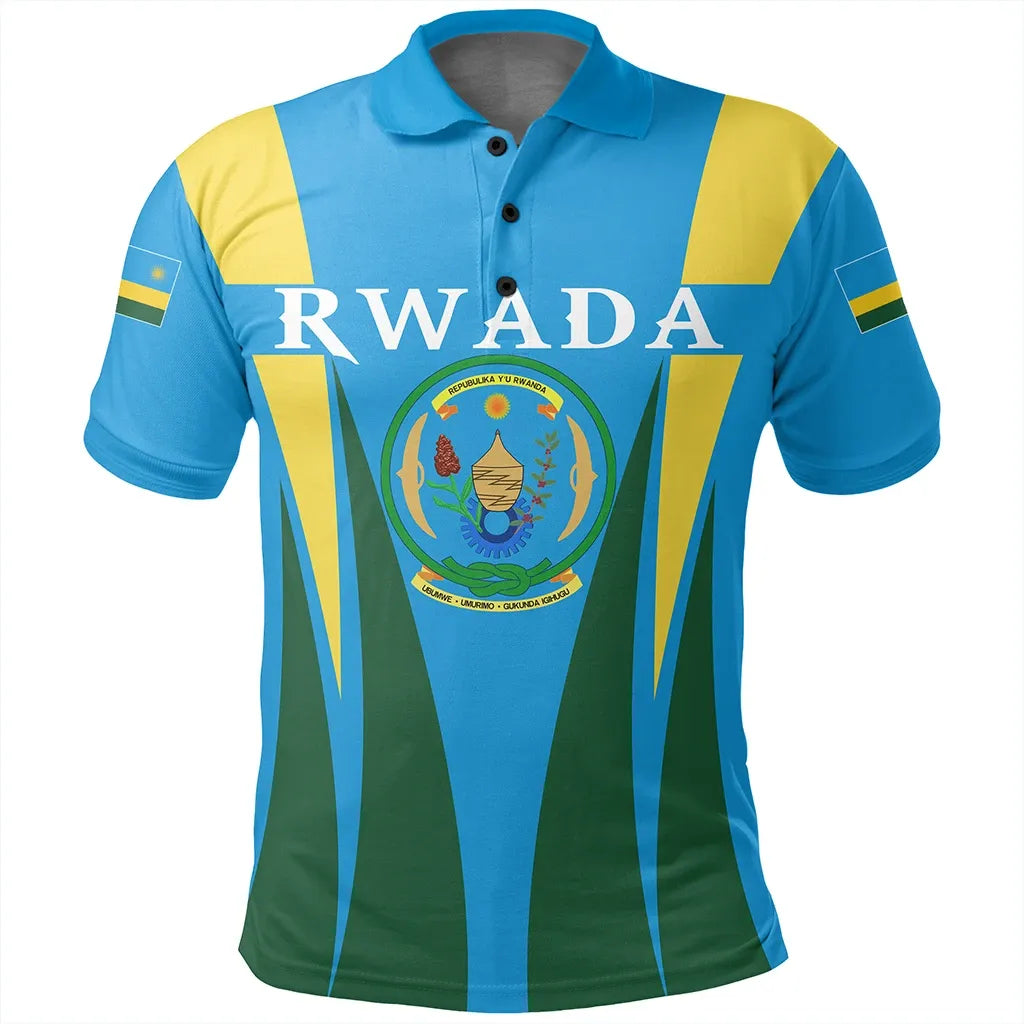 Rwanda Polo Shirt Apex Style