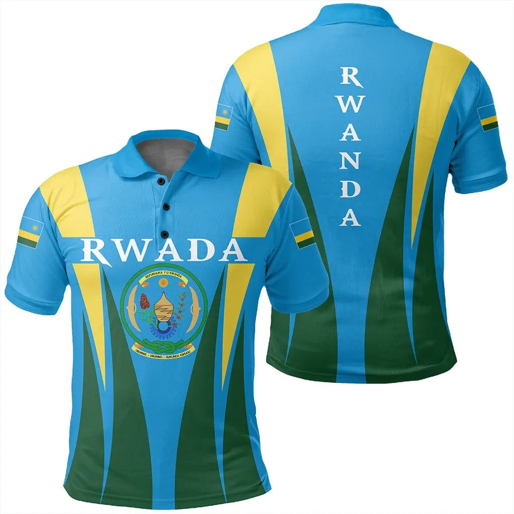 Rwanda Polo Shirt Apex Style