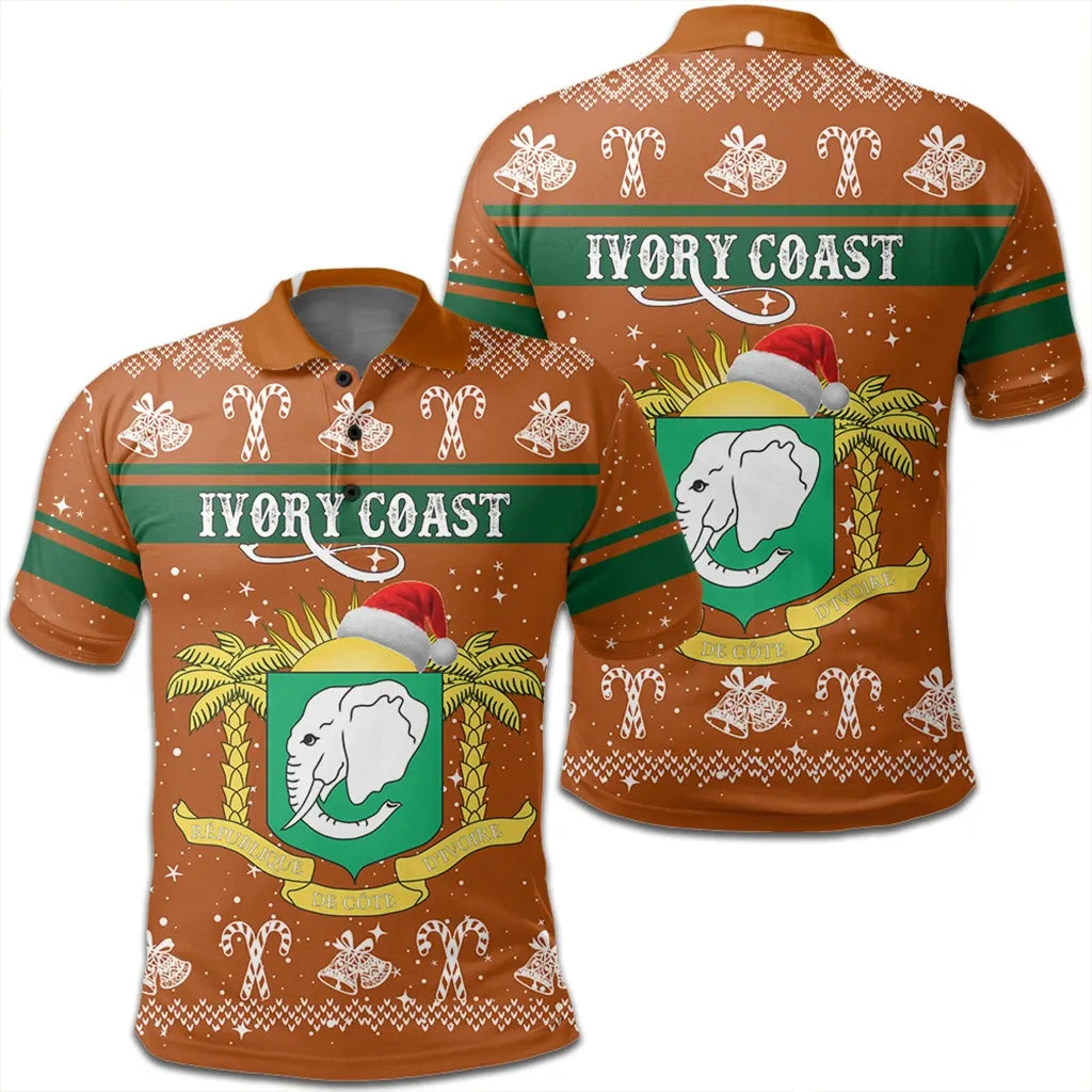 Ivory Coast Polo Shirt Christmas