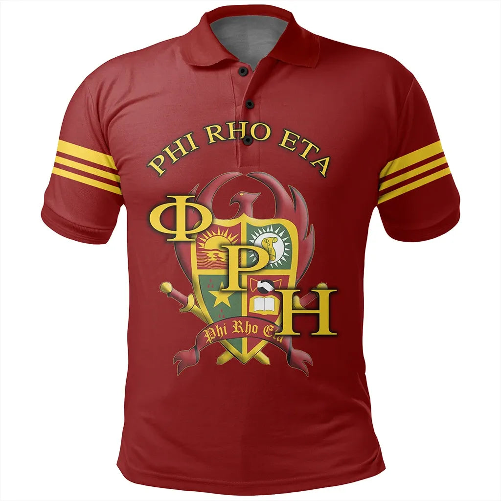 Polo - Phi Rho Eta PRE Style Polo Shirt