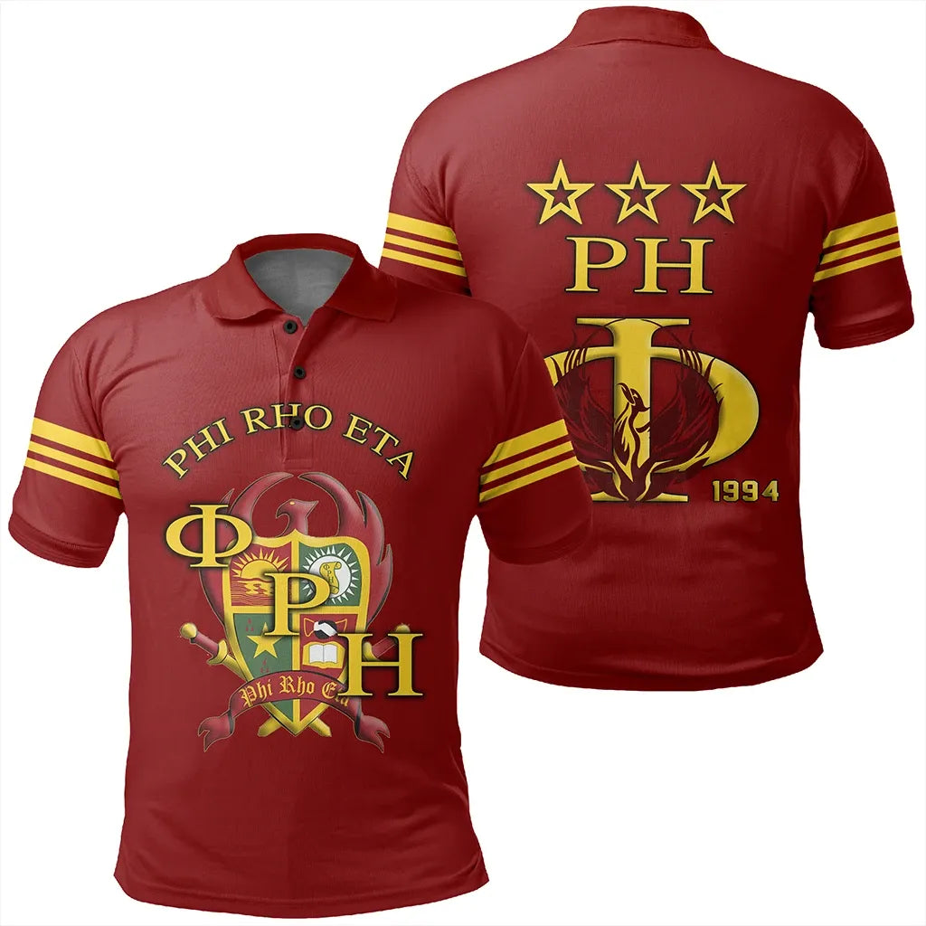 Polo - Phi Rho Eta PRE Style Polo Shirt