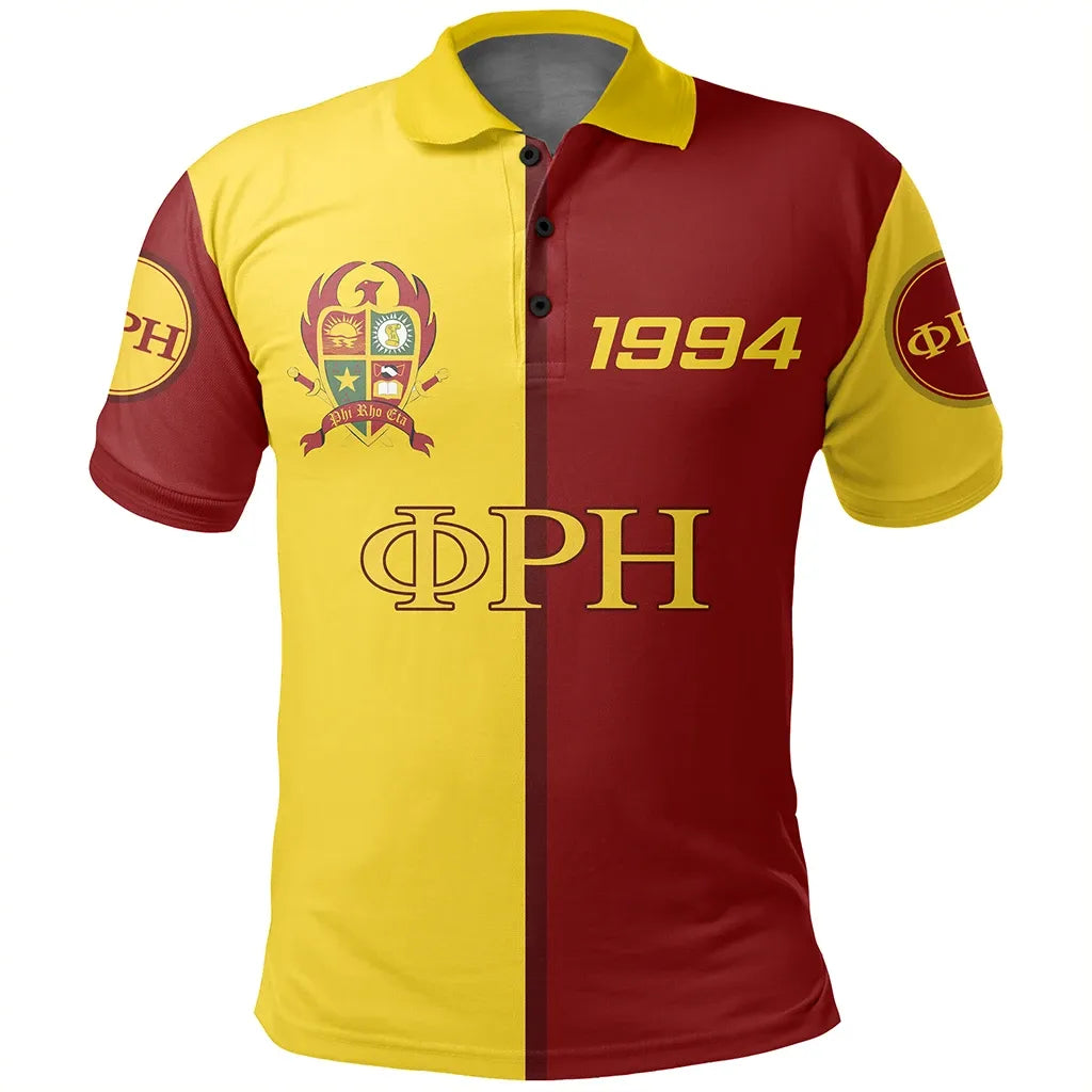 Polo - Phi Rho Eta Polo Shirt - Cycle Style