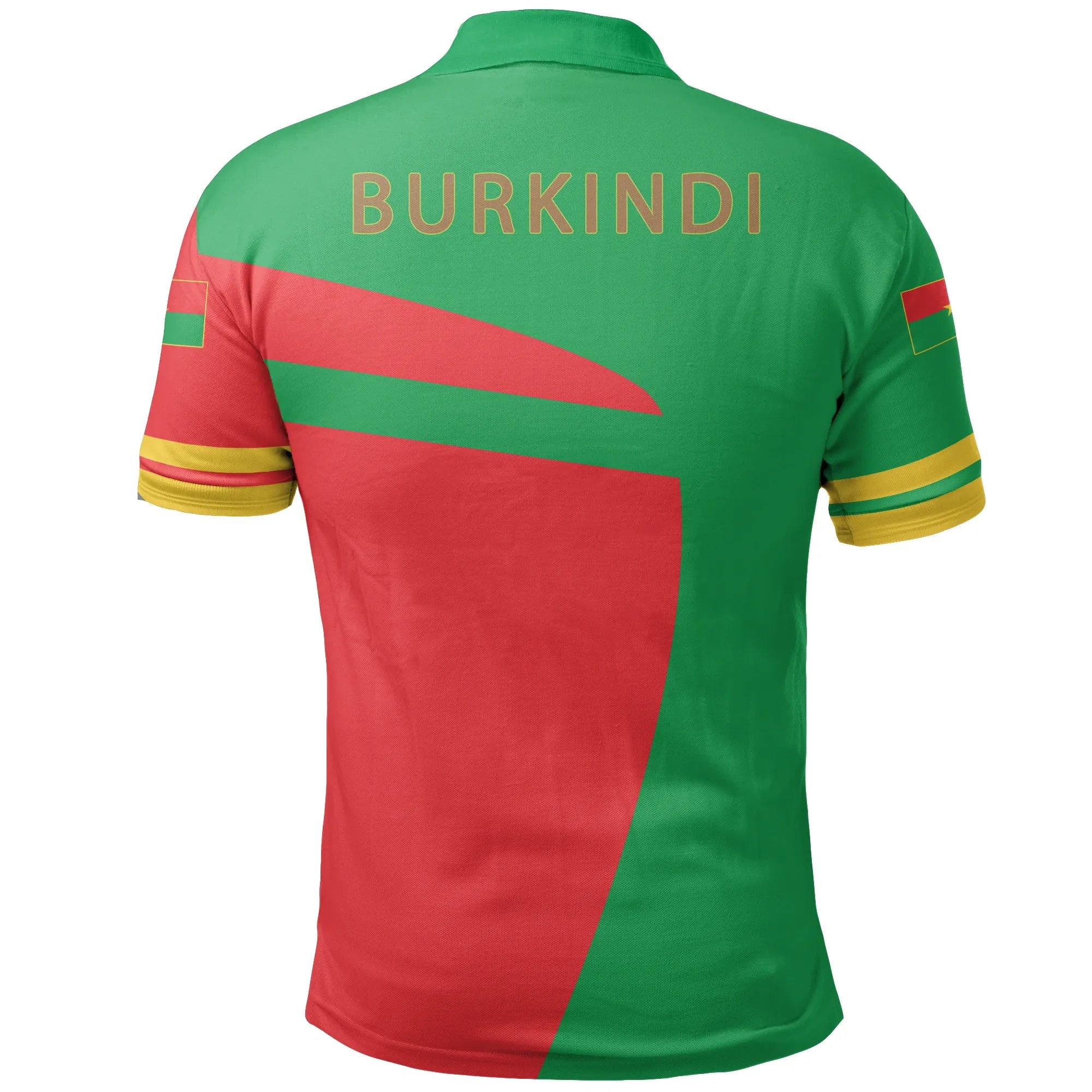 Burkina Faso Pride Burkindi Polo Shirt - Sport Style