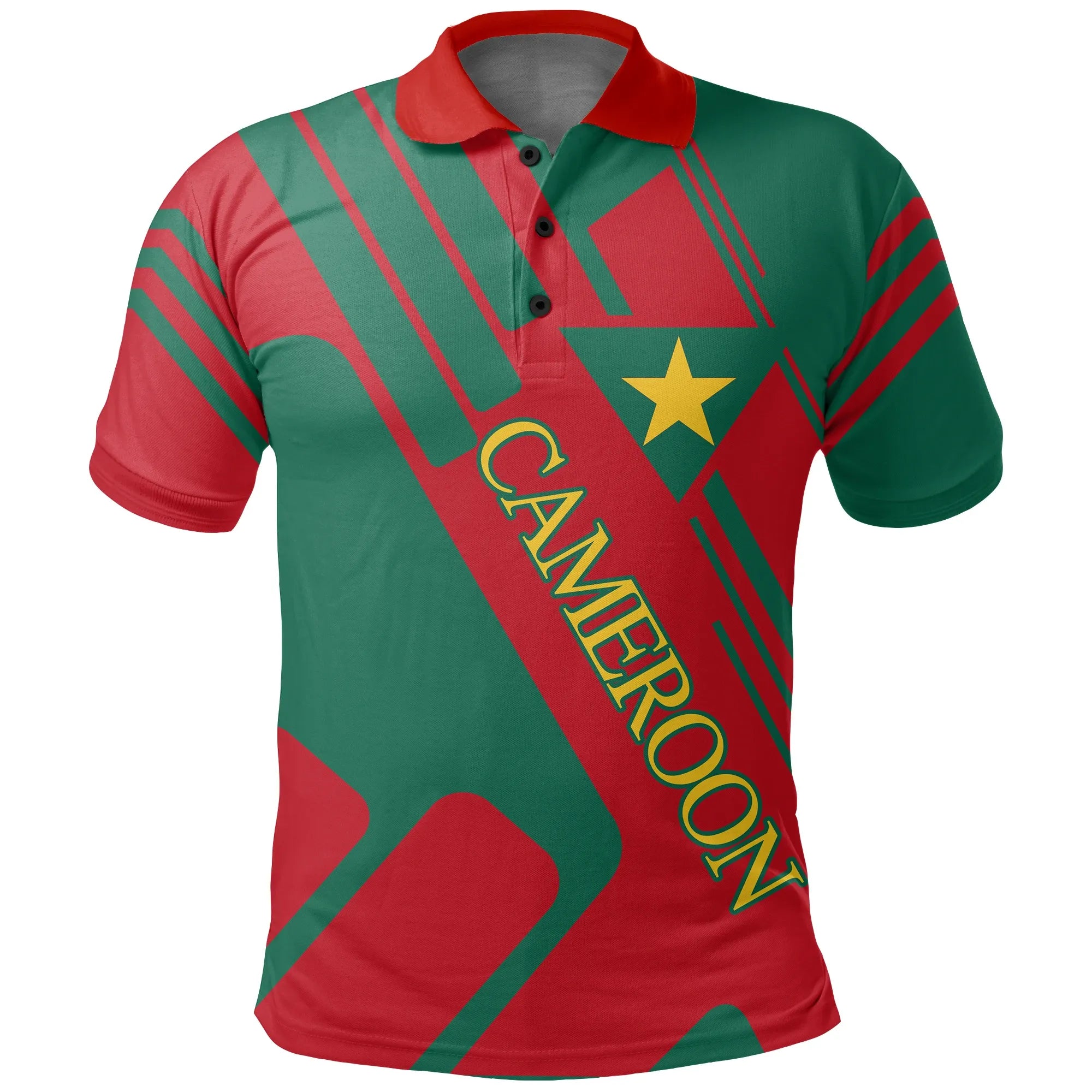 Cameroon Polo Shirt Rockie Style