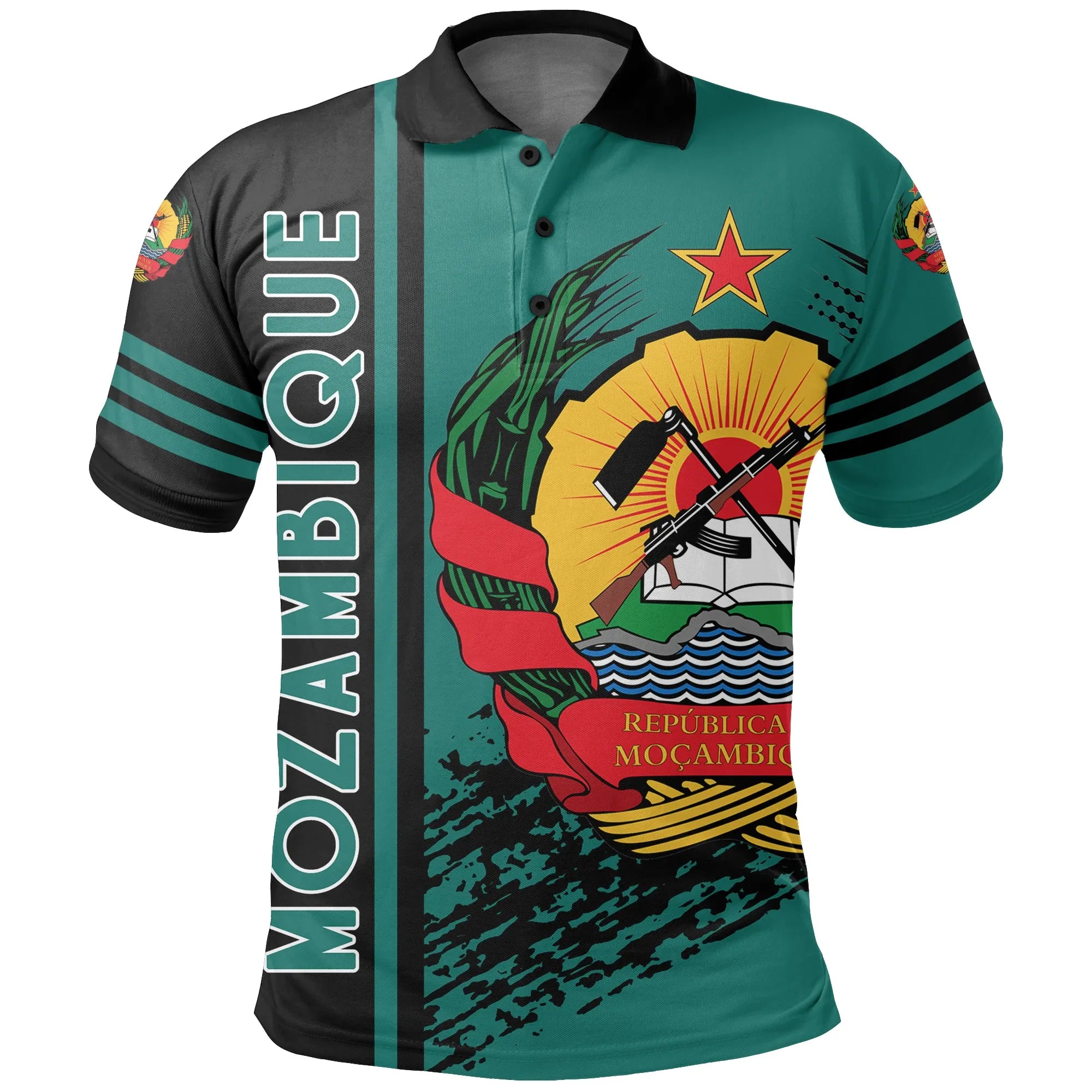 Mozambique Quarter Style Polo Shirt