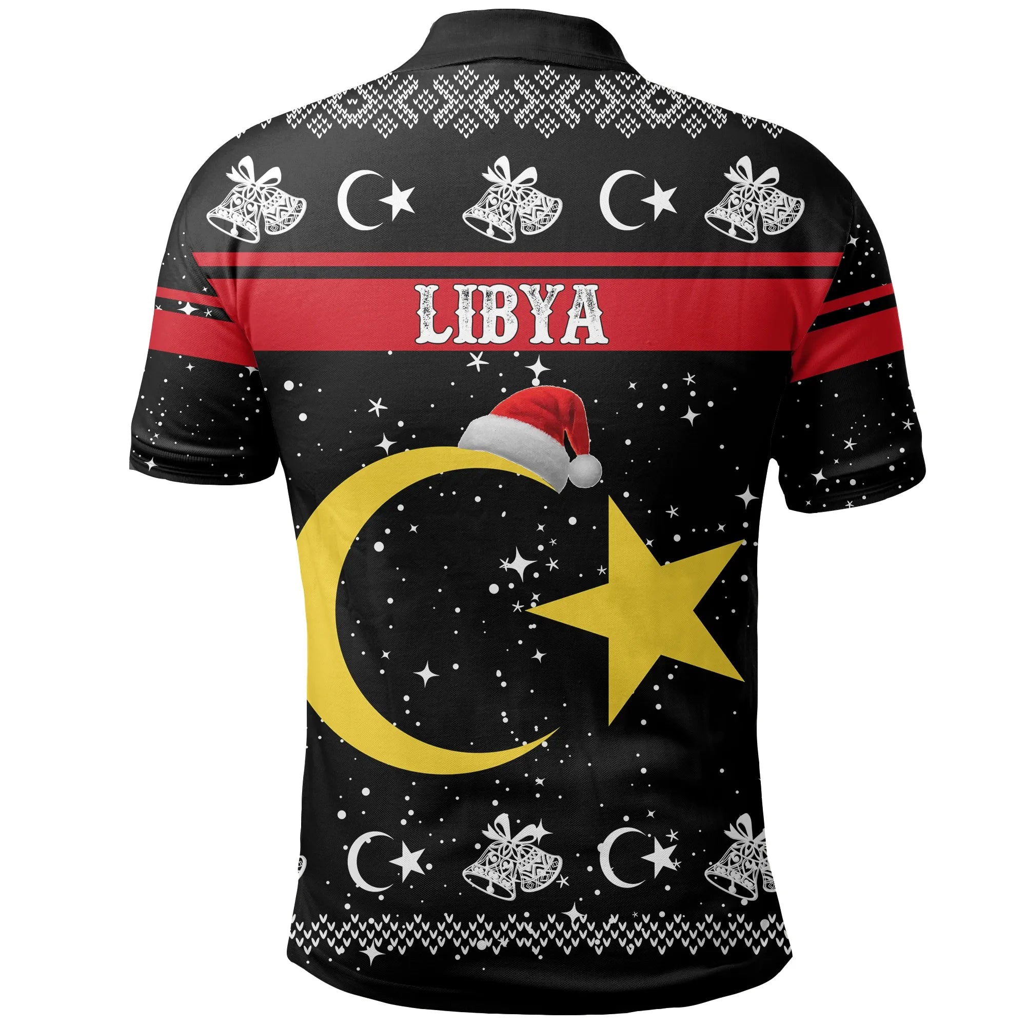 Libya Christmas Polo Shirt