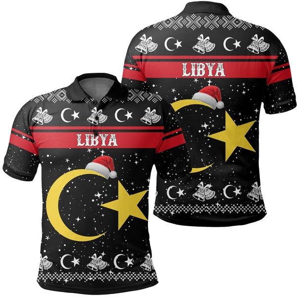 Libya Christmas Polo Shirt