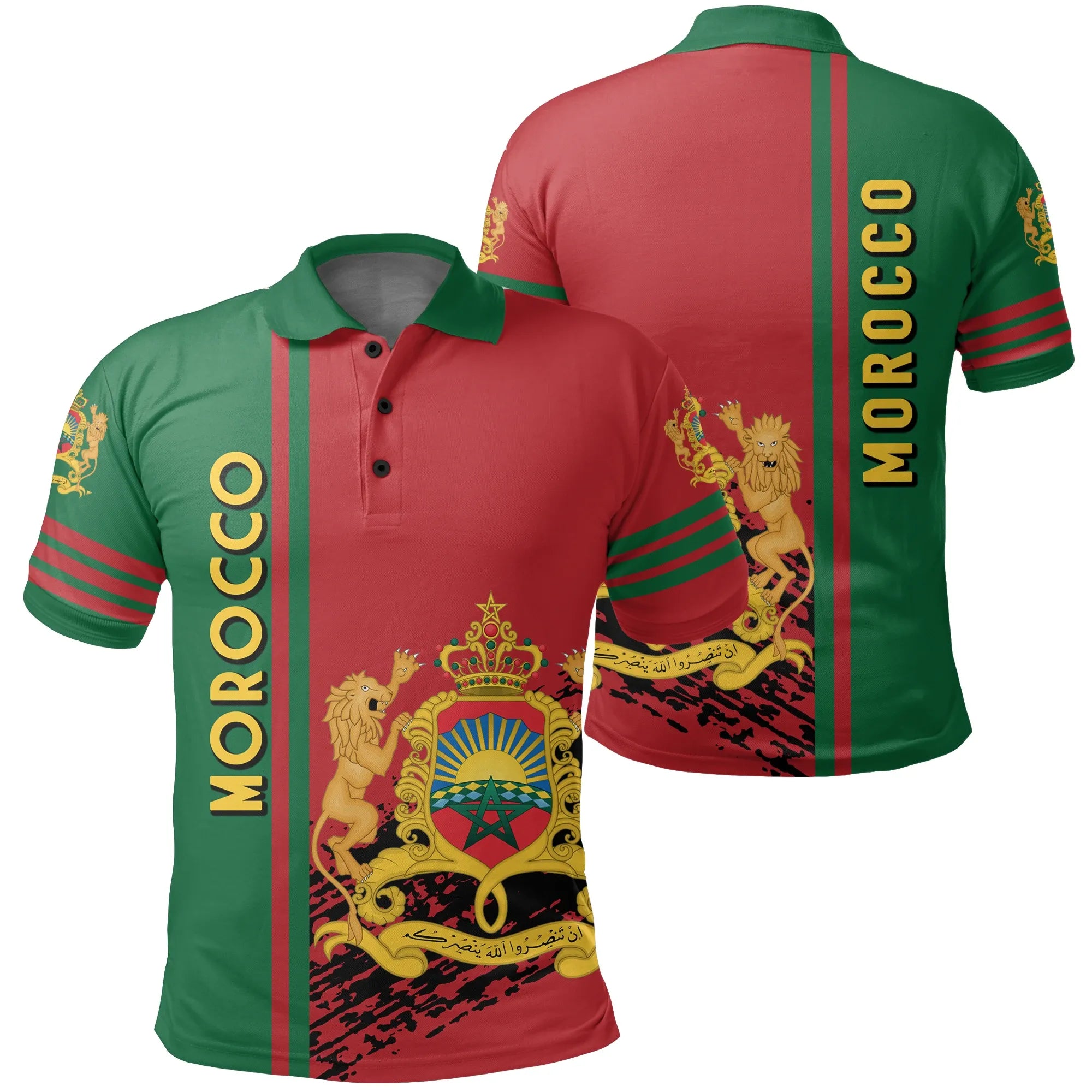 Morocco Quarter Style Polo Shirt