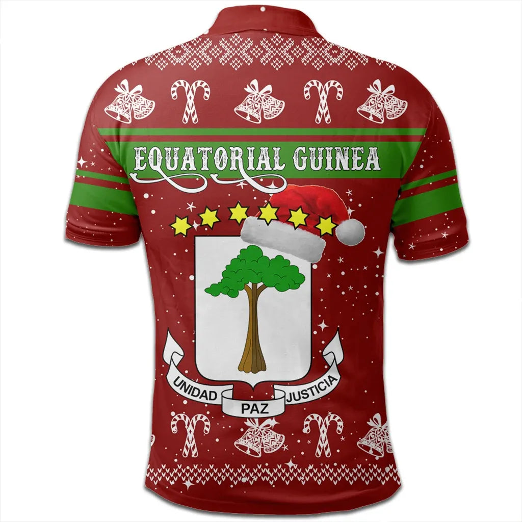 Equatorial Guinea Polo Shirt Christmas