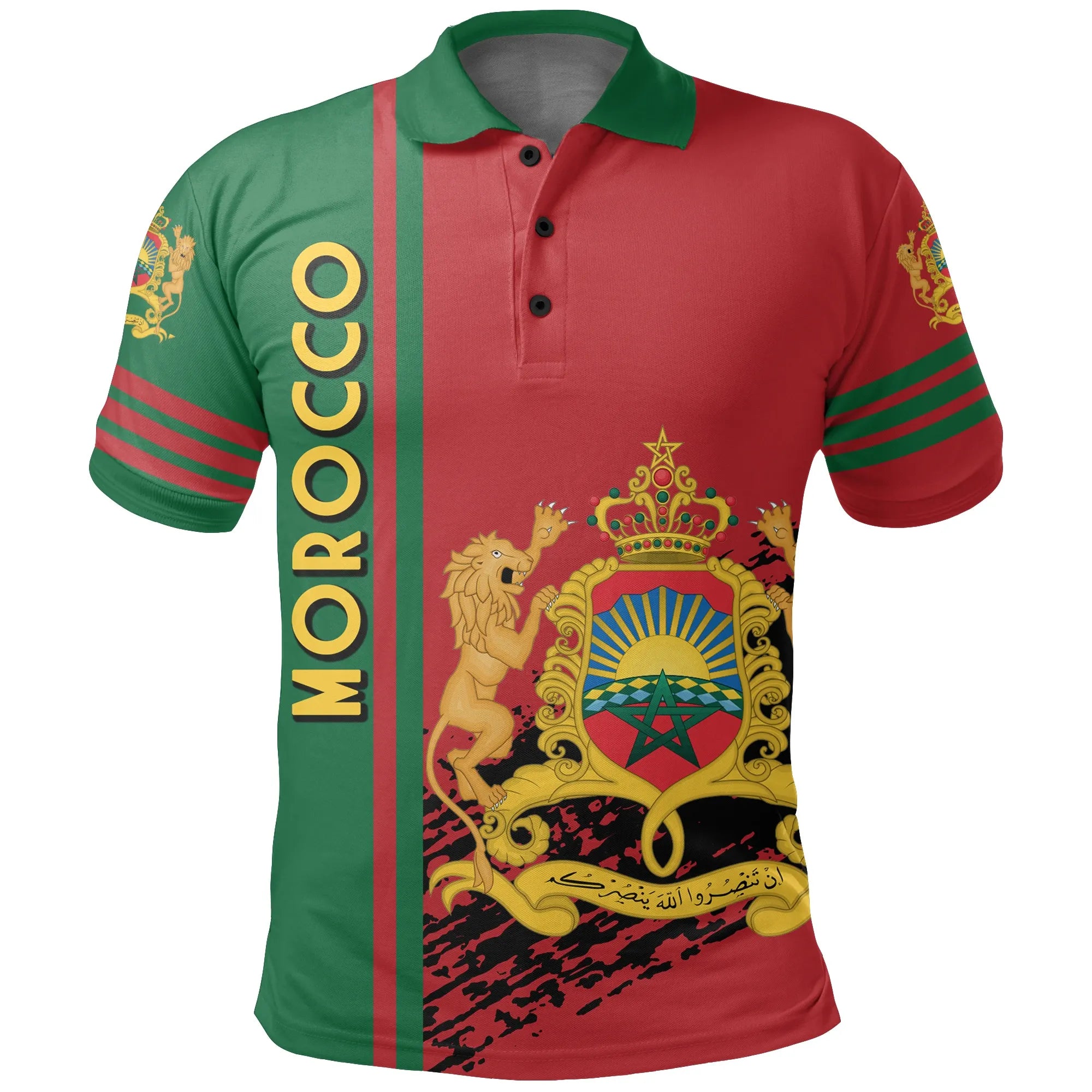 Morocco Quarter Style Polo Shirt