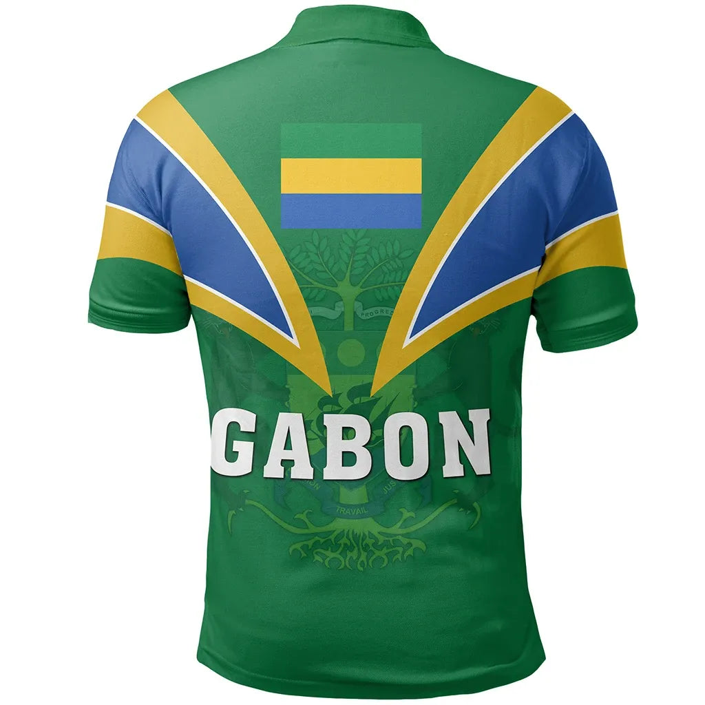 Gabon Polo Shirt Tusk Style