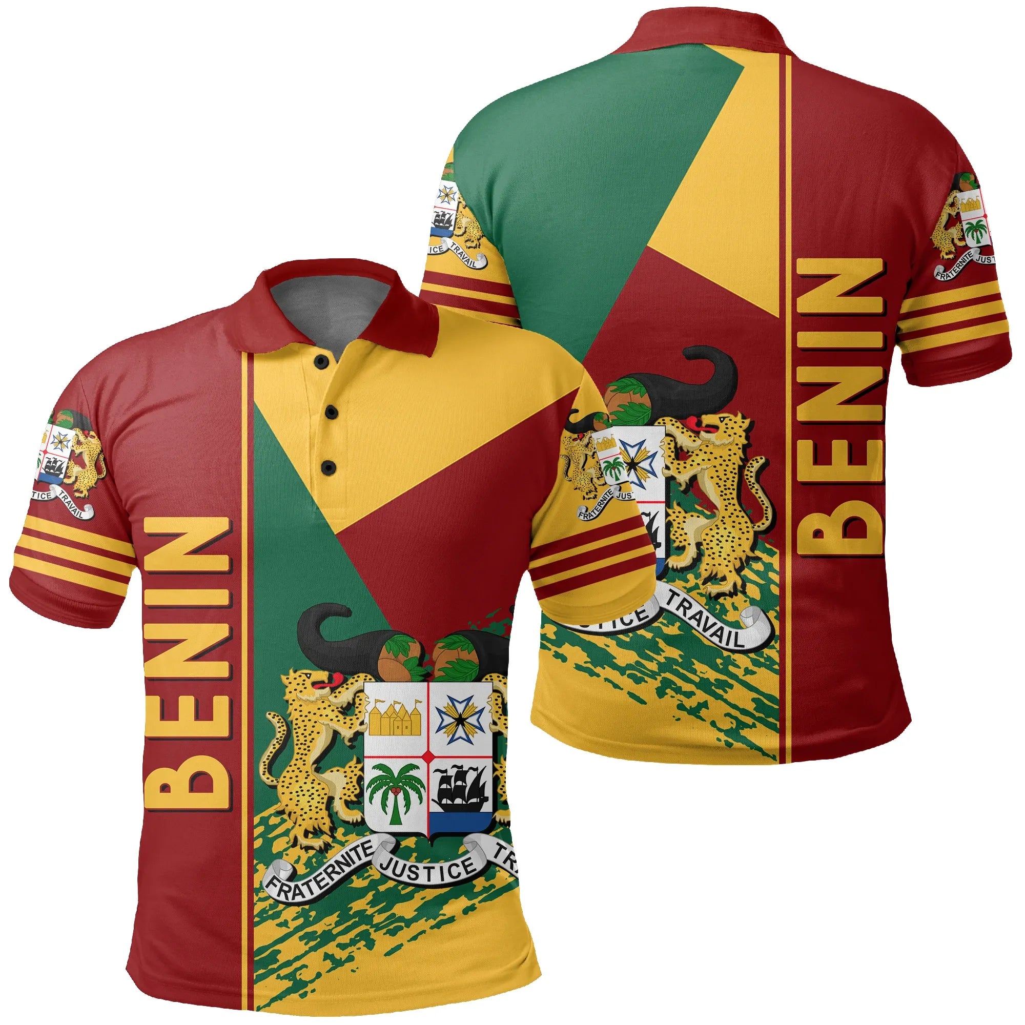  Benin Polo Shirt Quarter Style