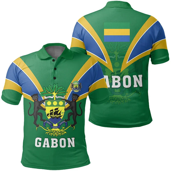 Gabon Polo Shirt Tusk Style