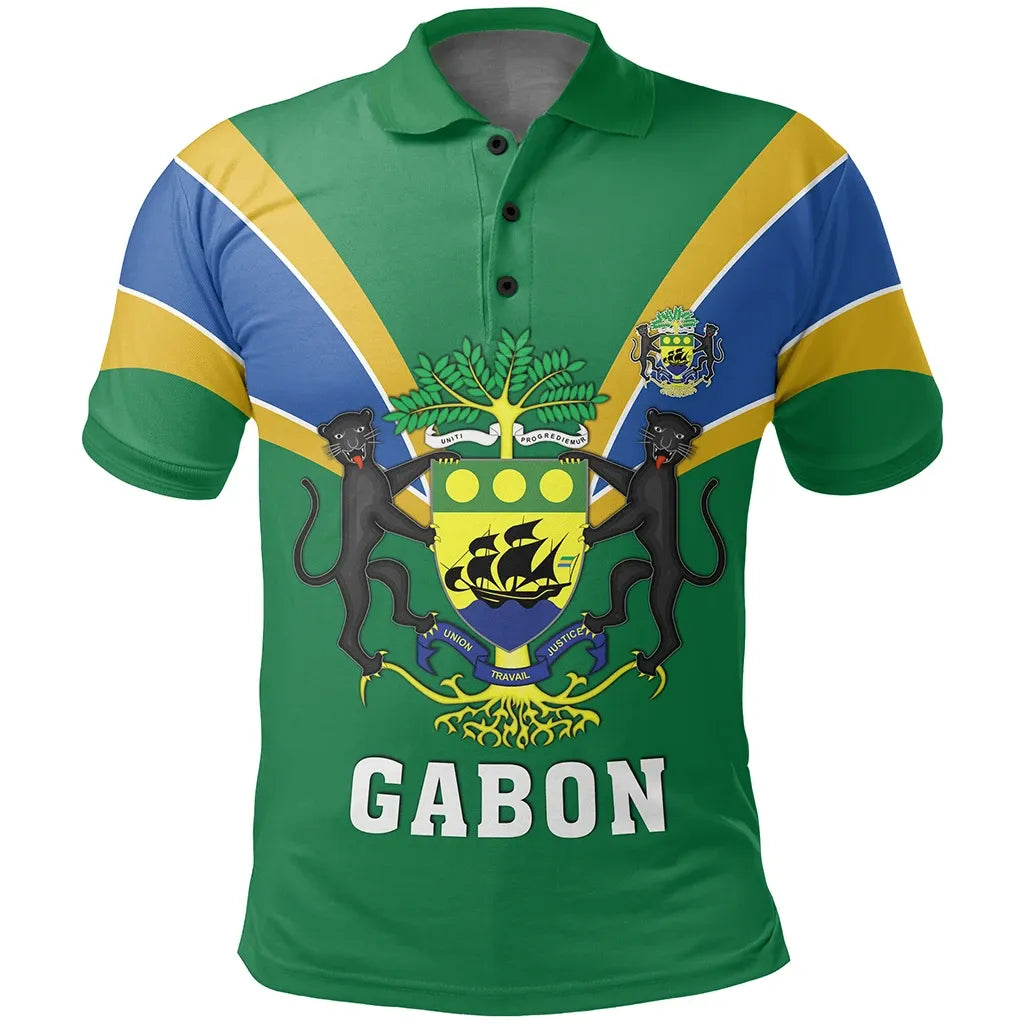 Gabon Polo Shirt Tusk Style