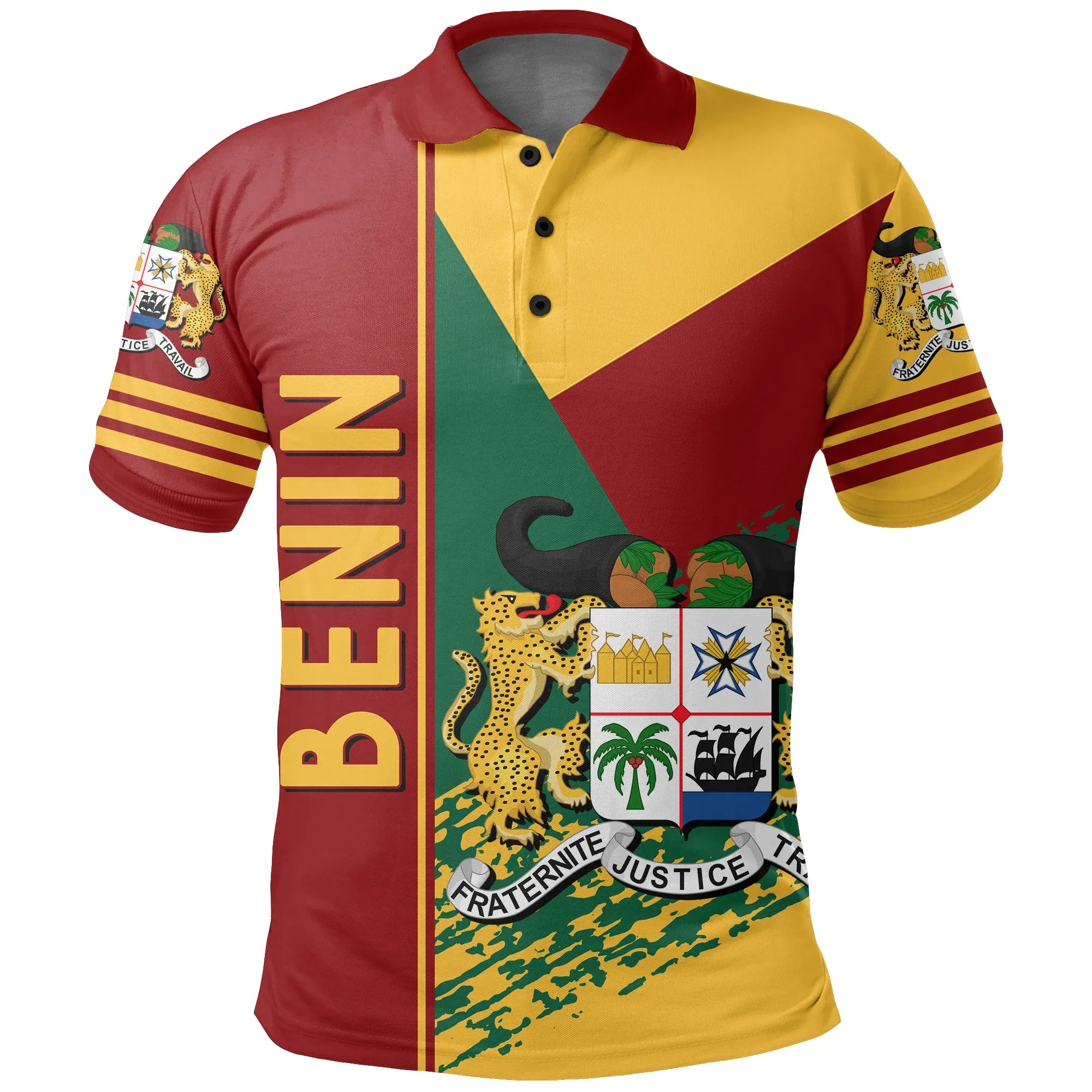  Benin Polo Shirt Quarter Style