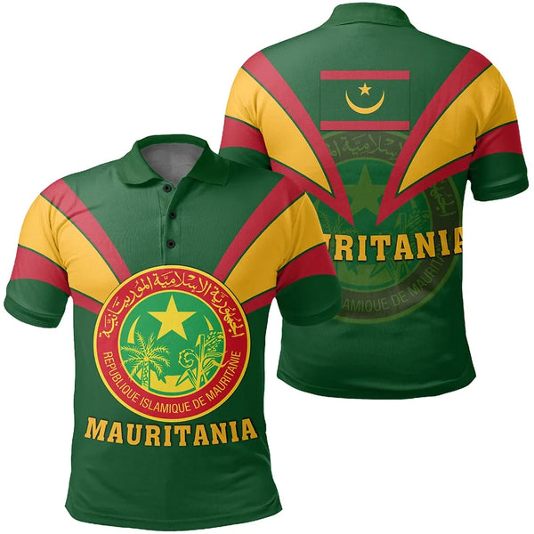 Mauritania Polo Shirt Tusk Style