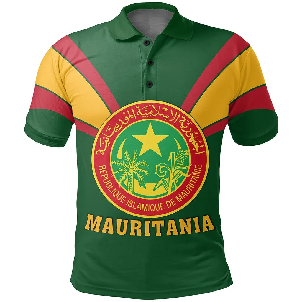 Mauritania Polo Shirt Tusk Style