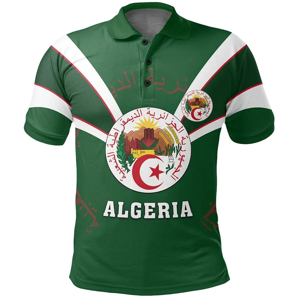 Algeria Polo Shirt Tusk Style