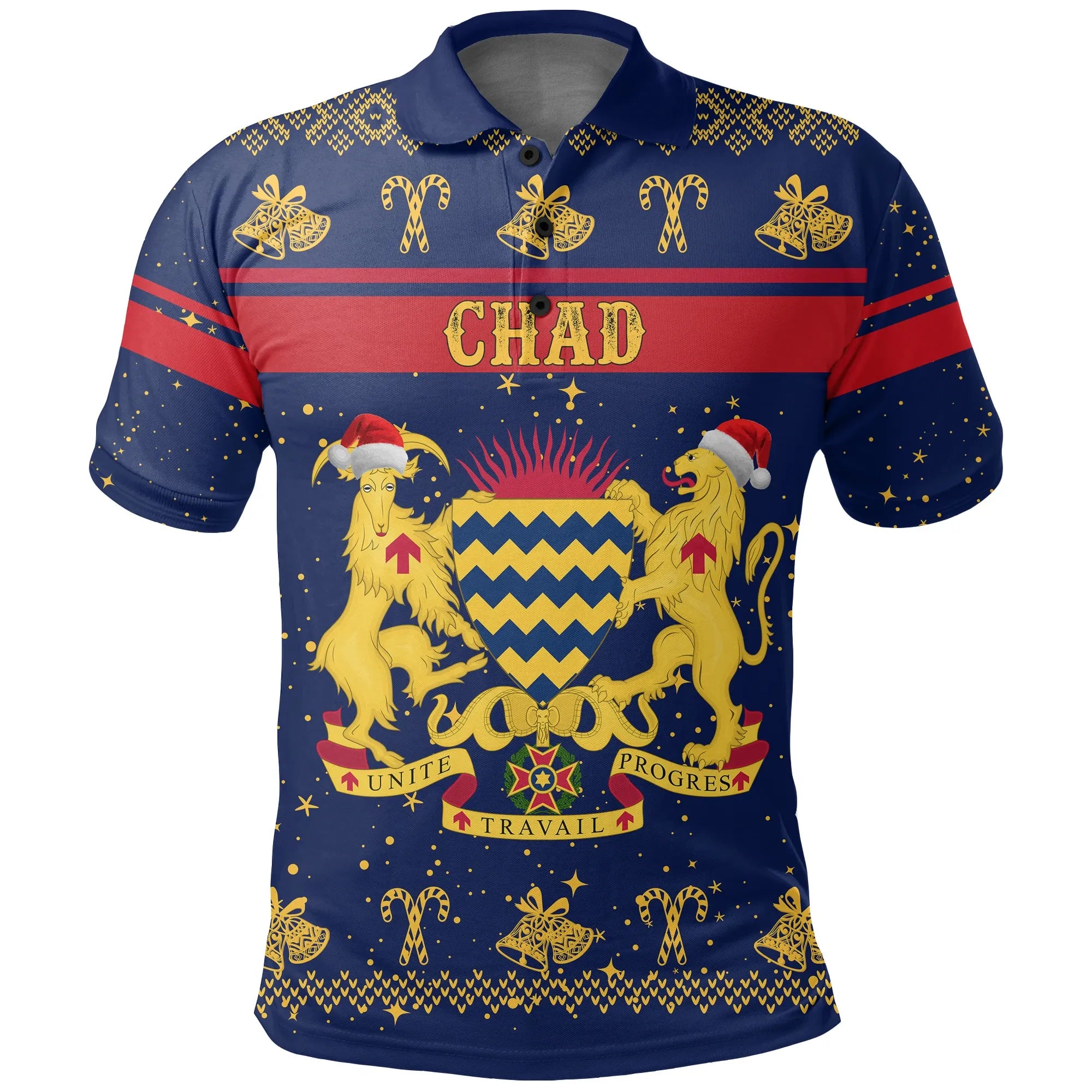 Chad Christmas Polo Shirt