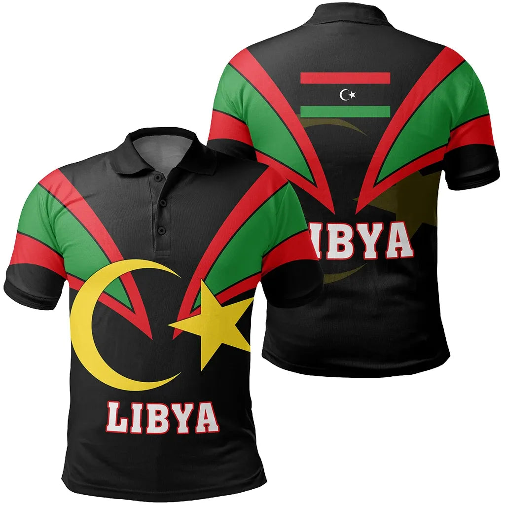 Libya Polo Shirt Tusk Style