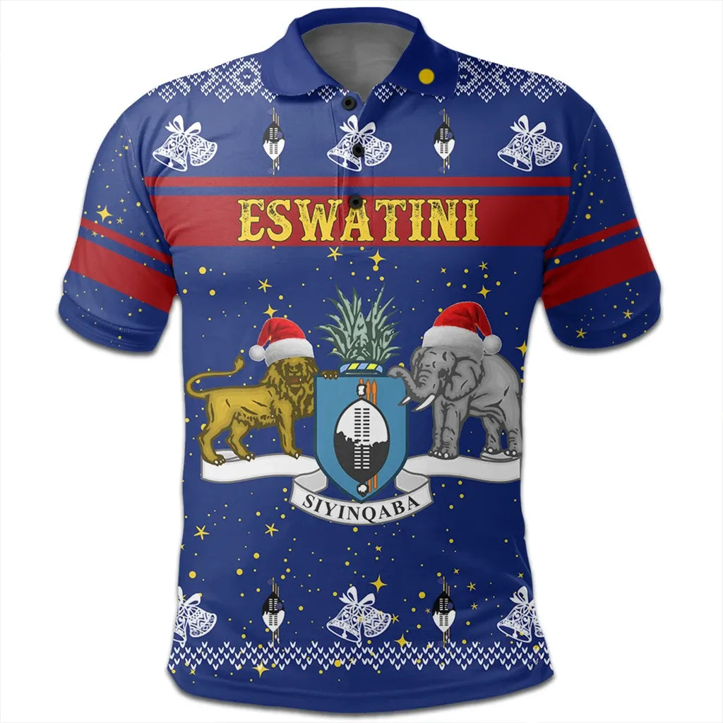 Eswatini Polo Shirt Christmas