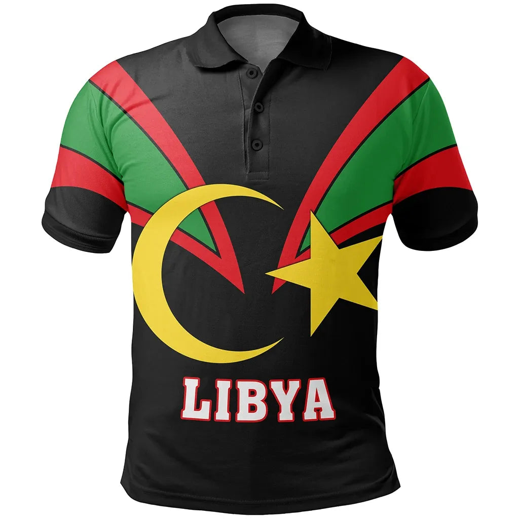 Libya Polo Shirt Tusk Style