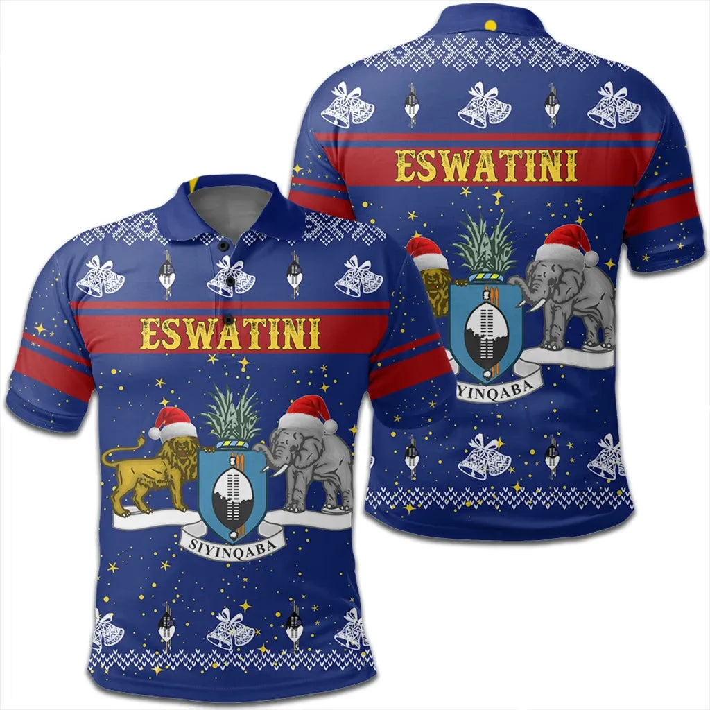 Eswatini Polo Shirt Christmas