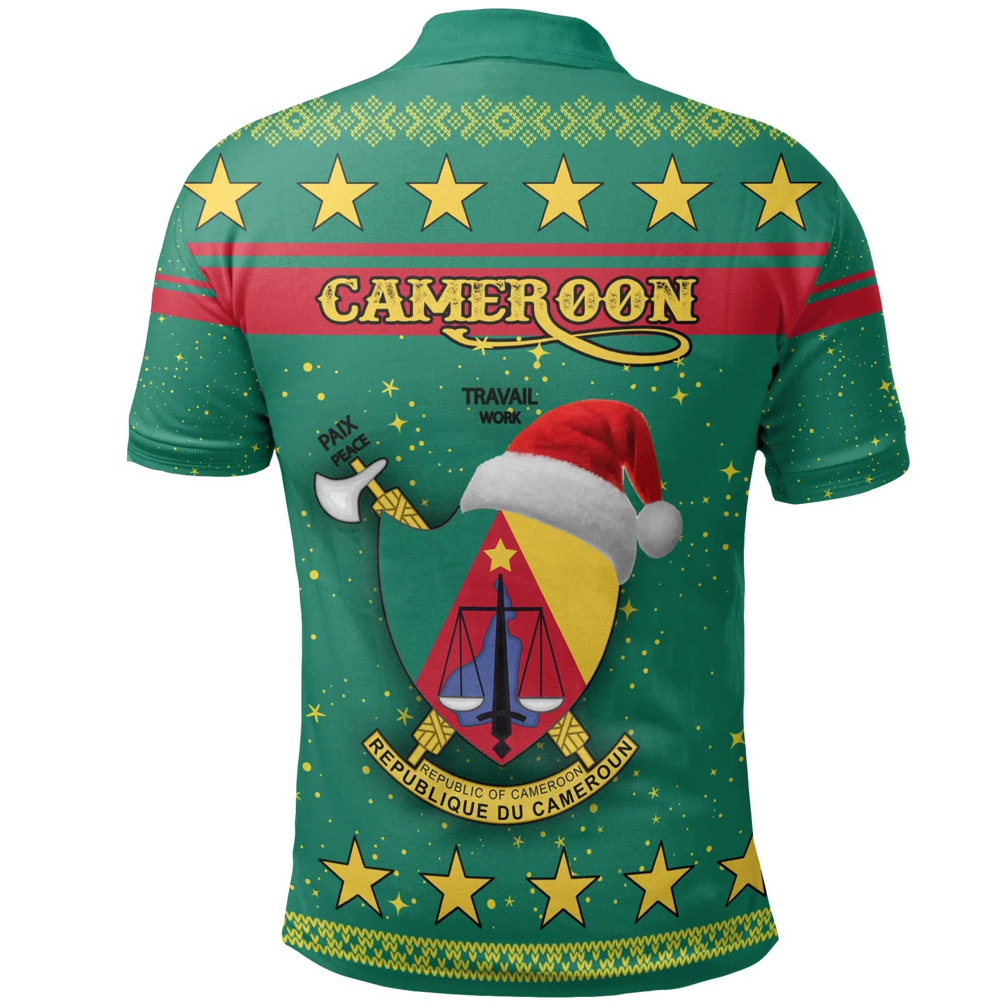 Cameroon Christmas Polo Shirt