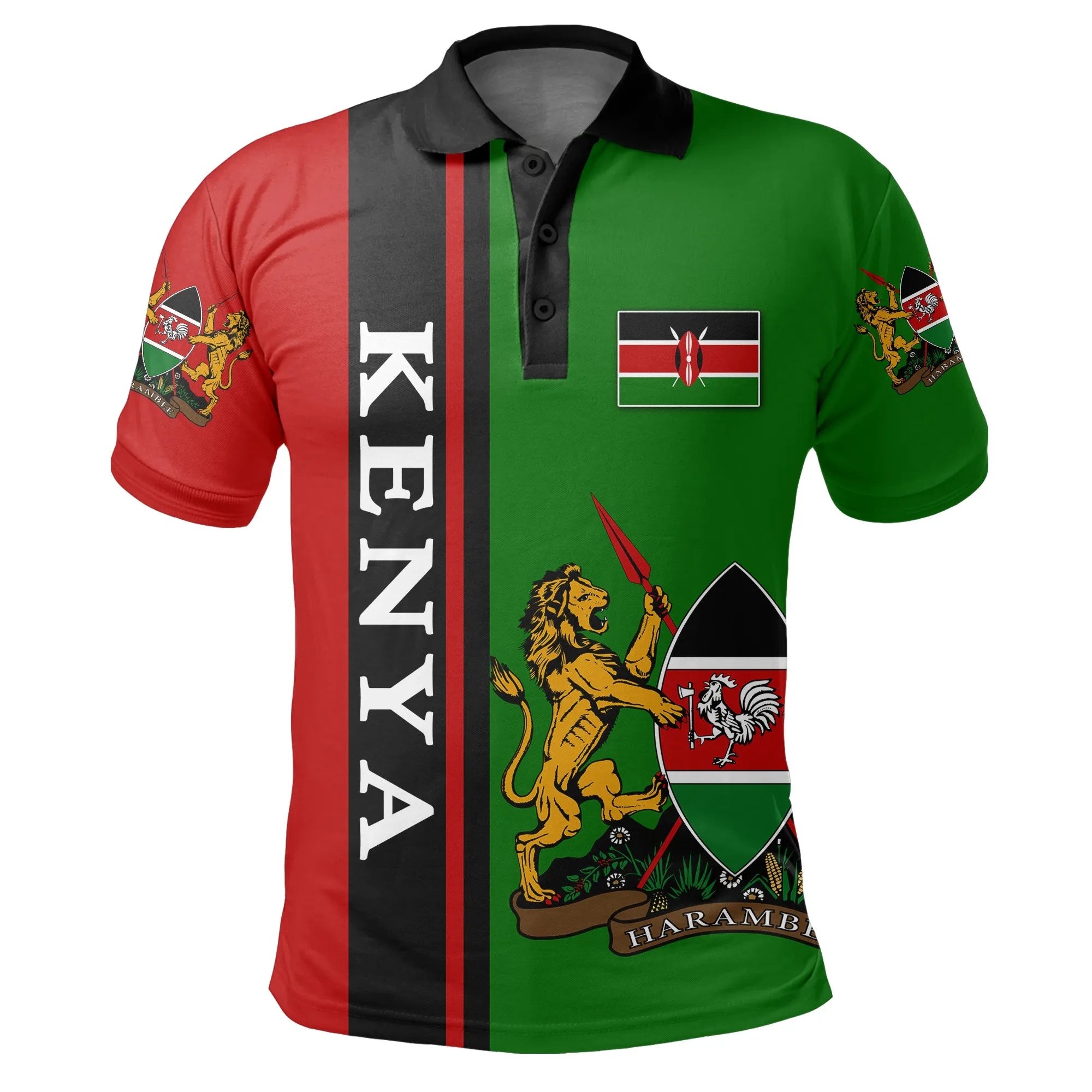 Kenya Style Polo Shirt