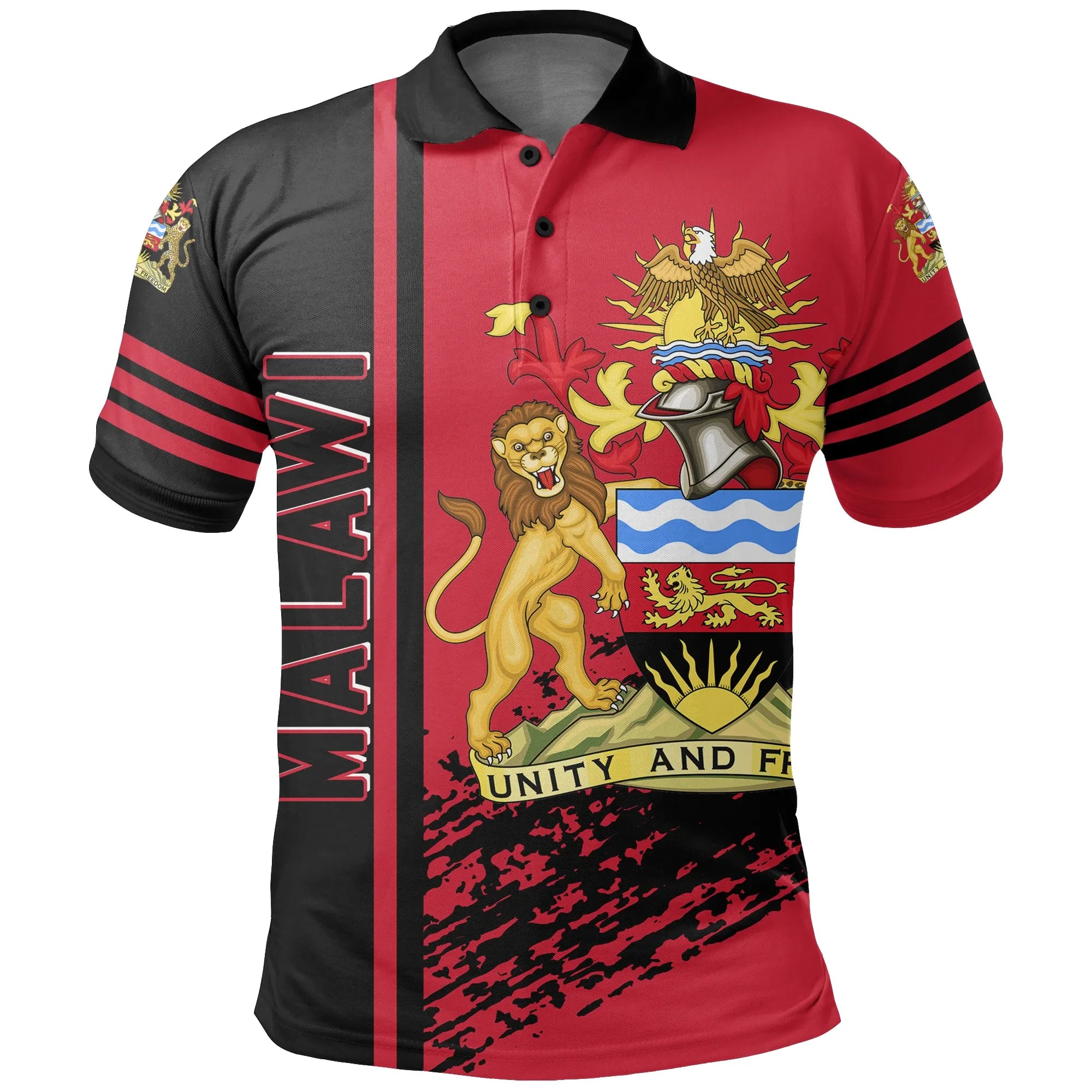 Malawi Quarter Style Polo Shirt