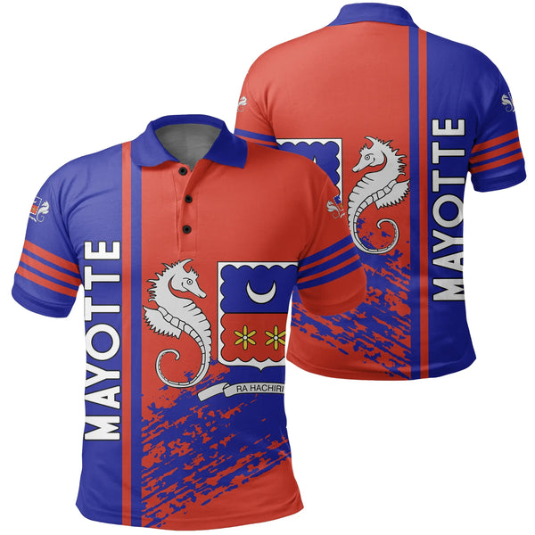 Mayotte Quarter Style Polo Shirt