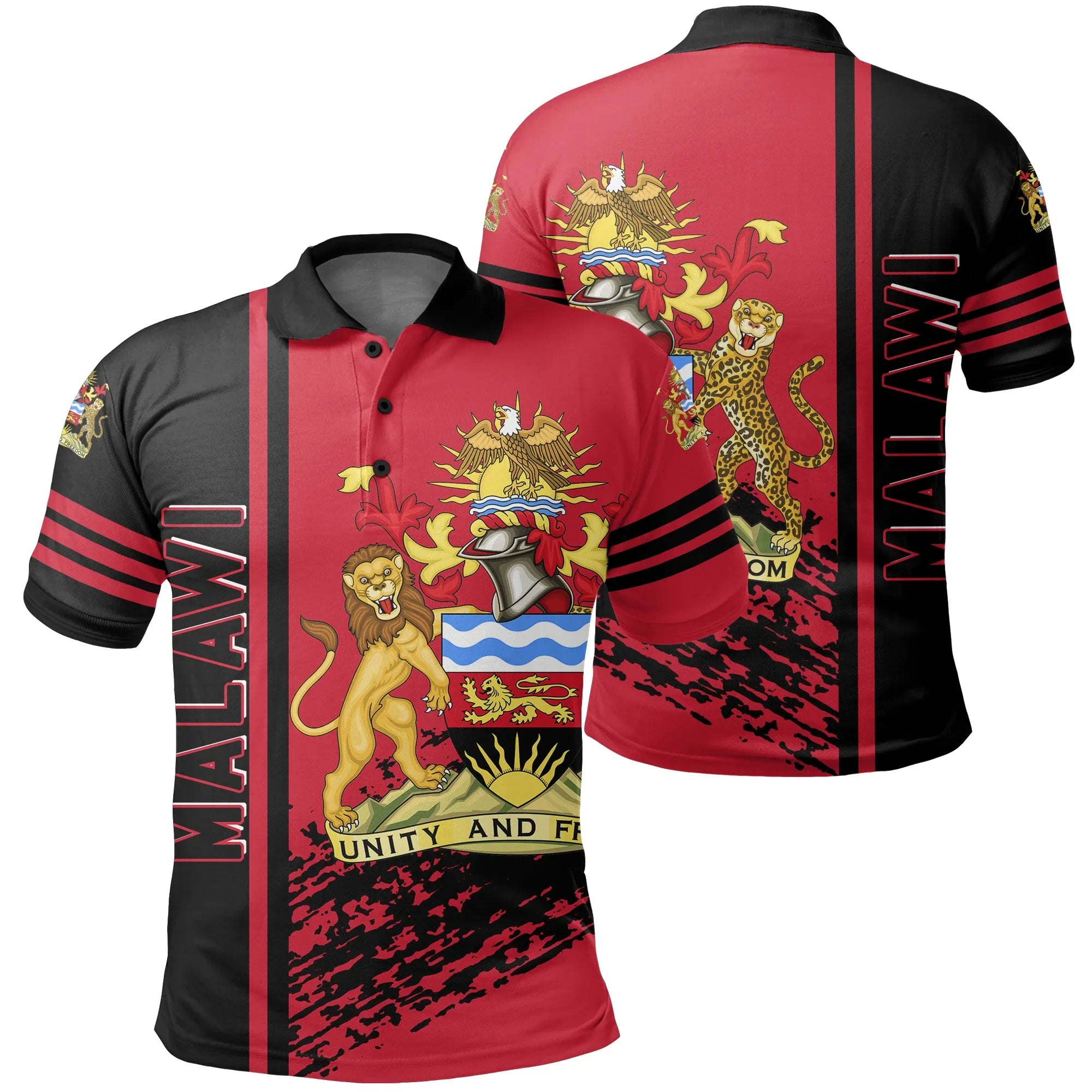 Malawi Quarter Style Polo Shirt