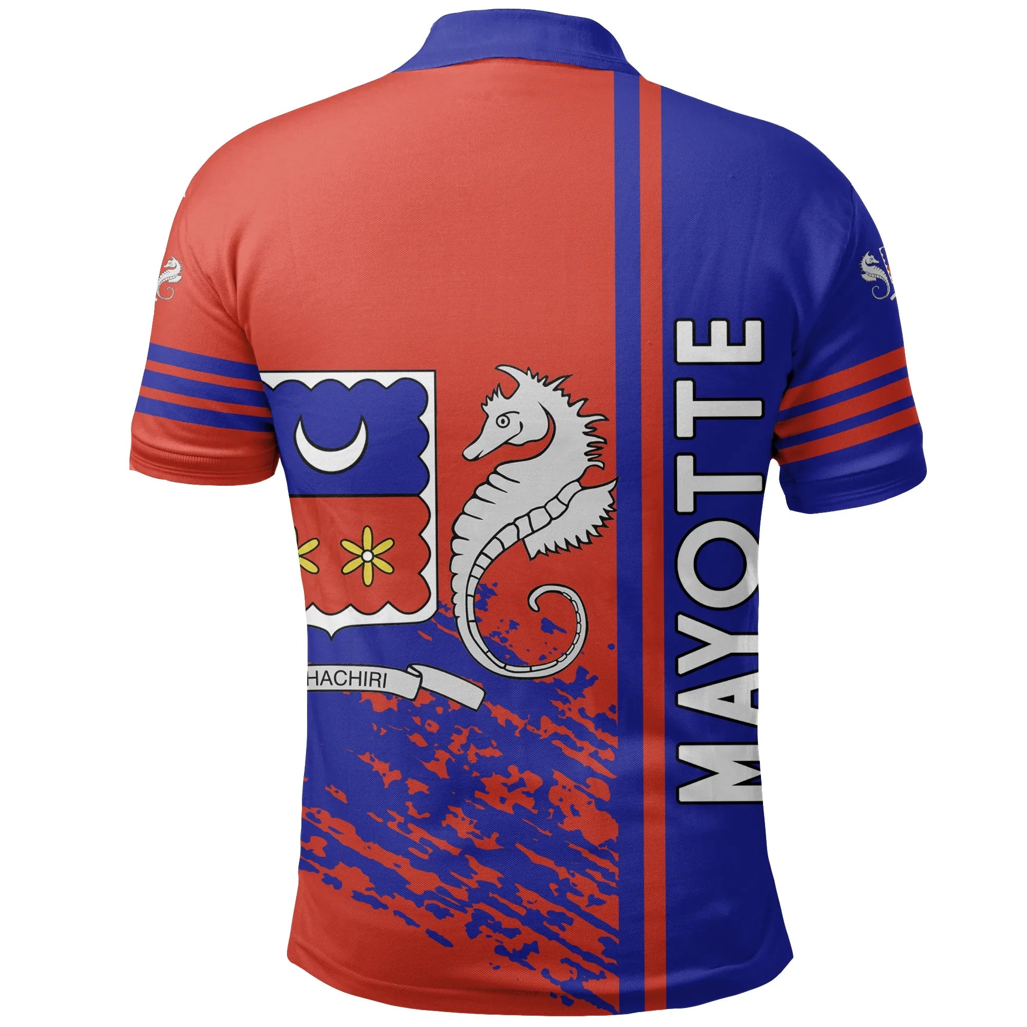 Mayotte Quarter Style Polo Shirt