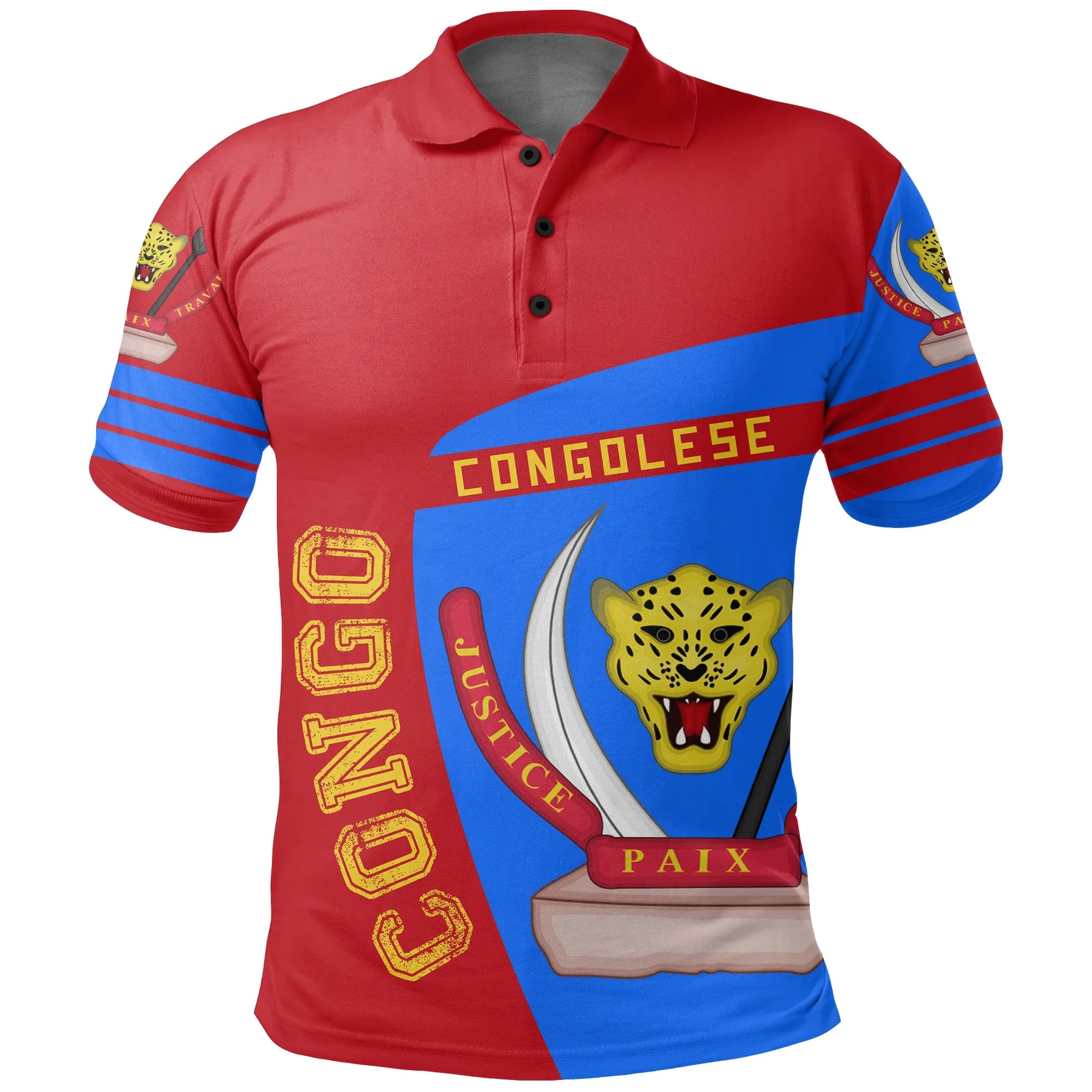 Democratic Republic of the Congo Polo Shirt Sport Premium